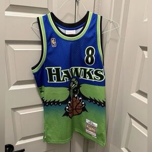 Atlanta Hawks Steve Smith Throwback Jersey